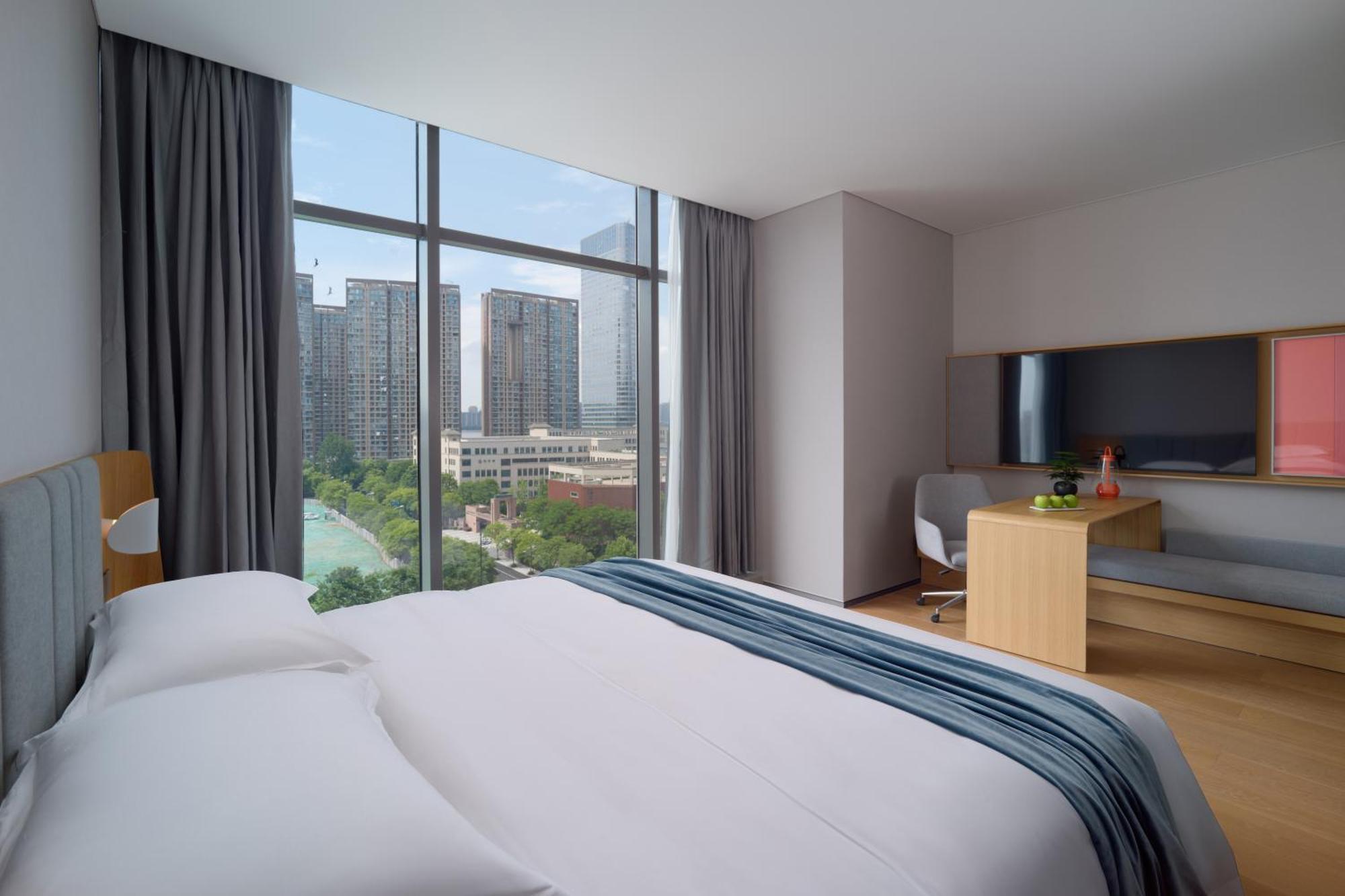 Pagoda Hotel Hangzhou Binjiang Exterior foto